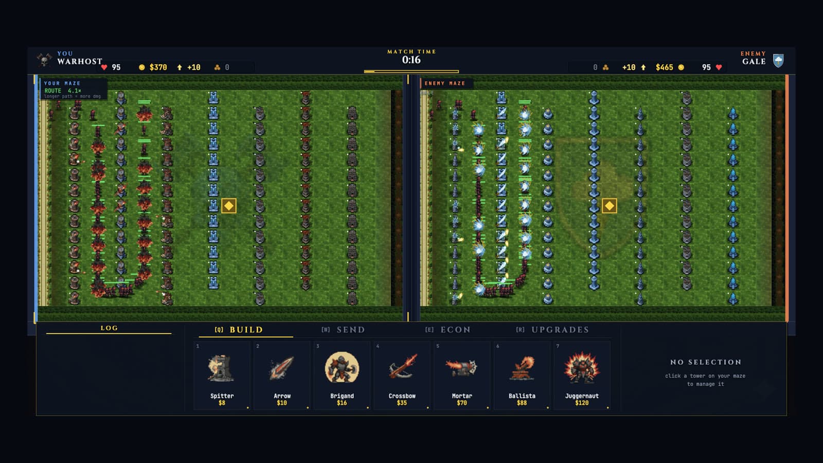 Maul Tactics Warhost versus Gale match-up